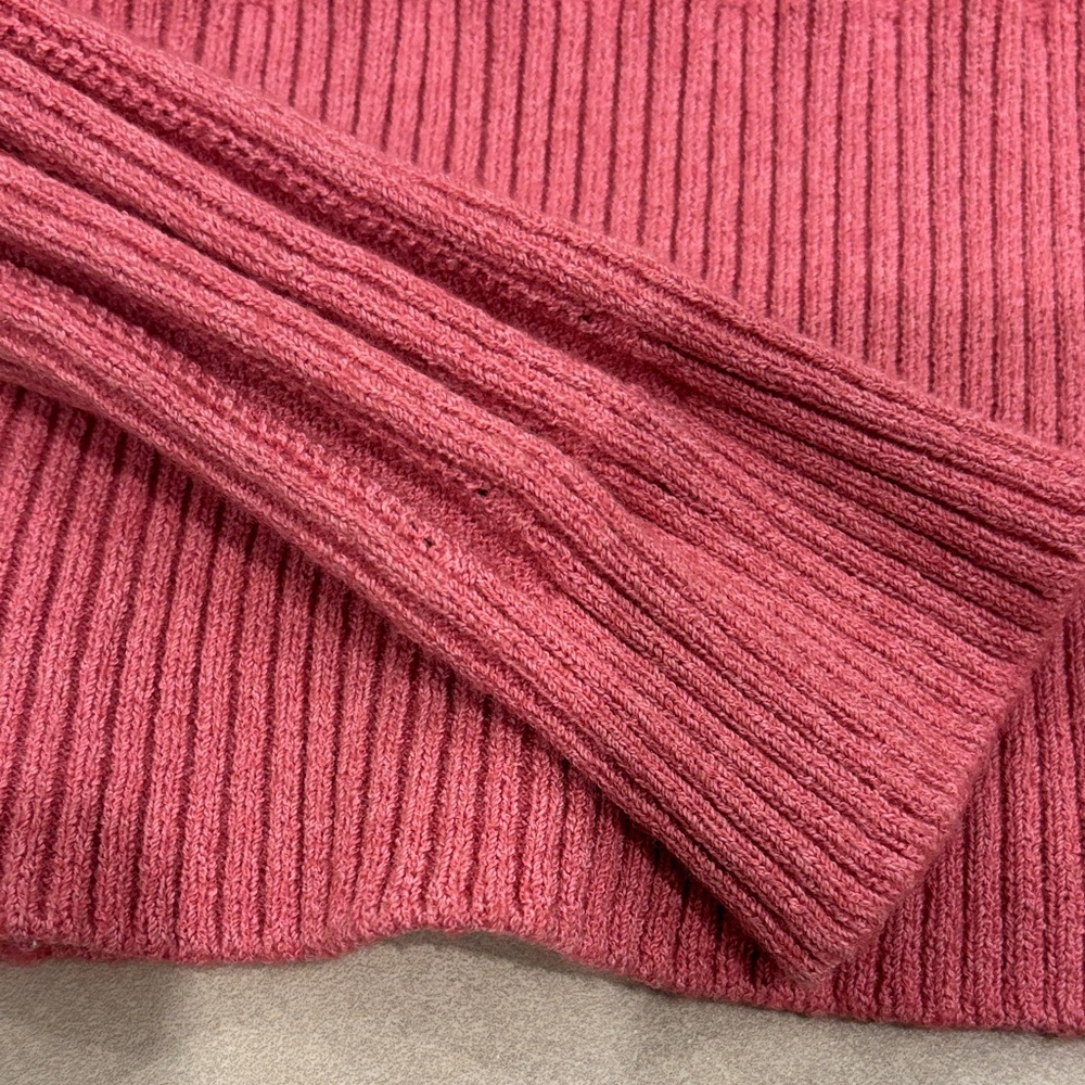 St. John Sport Pink Cardigan vintage sz m wool blend - Picture 4 of 11